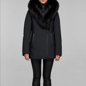 Mackage black down adali coat
